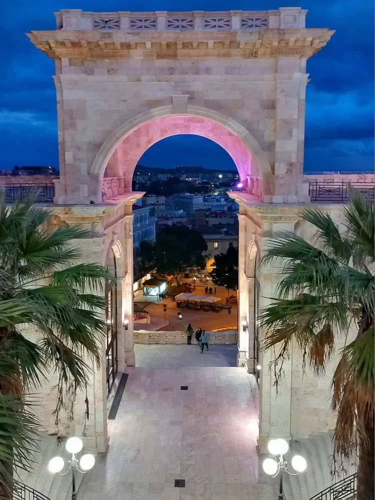 Viaggio a Cagliari Bastione di Saint Remy